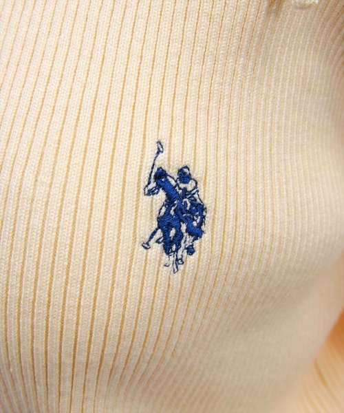 U.S. POLO ASSN.(ユーエスポロアッスン)の「【U.S. POLO ASSN.】clear 別注 肩リボンニットトップス(ニット/セーター・レディース・イエロー系その他/ピンク/アイボリー/ブラウン・F)」の18枚目の写真