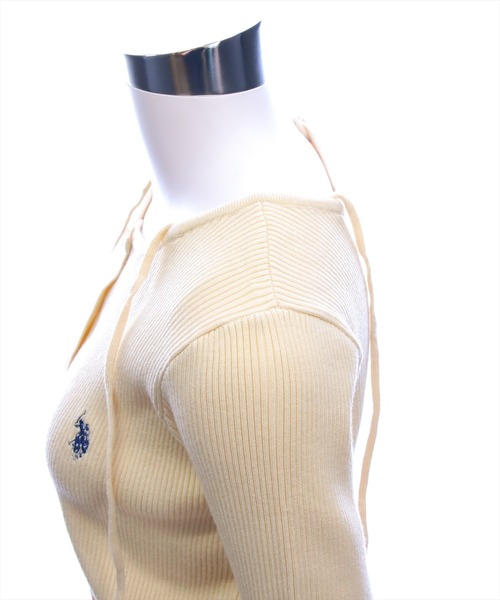 U.S. POLO ASSN.(ユーエスポロアッスン)の「【U.S. POLO ASSN.】clear 別注 肩リボンニットトップス(ニット/セーター・レディース・イエロー系その他/ピンク/アイボリー/ブラウン・F)」の16枚目の写真