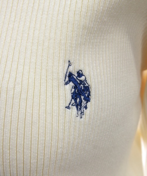 U.S. POLO ASSN.(ユーエスポロアッスン)の「【U.S. POLO ASSN.】clear 別注 肩リボンニットトップス(ニット/セーター・レディース・イエロー系その他/ピンク/アイボリー/ブラウン・F)」の22枚目の写真