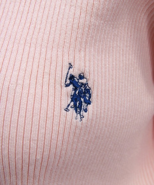 U.S. POLO ASSN.(ユーエスポロアッスン)の「【U.S. POLO ASSN.】clear 別注 肩リボンニットトップス(ニット/セーター・レディース・イエロー系その他/ピンク/アイボリー/ブラウン・F)」の20枚目の写真