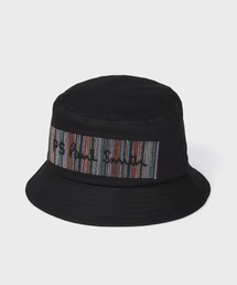 Paul Smith JUNIOR（ポールスミスジュニア）の「ジュニア ストライプロゴ バケットハット / 893221 2963402（ハット）」