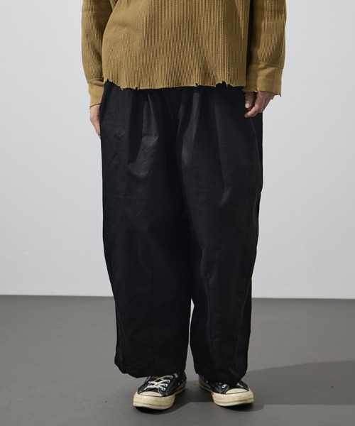 is-ness（イズネス）の「【is-ness/イズネス】Balloon EZ Pants（その他パンツ・メンズ・カーキ/ブラック・M/L）」の16枚目の写真