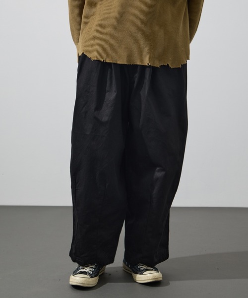 is-ness（イズネス）の「【is-ness/イズネス】Balloon EZ Pants（その他パンツ・メンズ・カーキ/ブラック・M/L）」の17枚目の写真