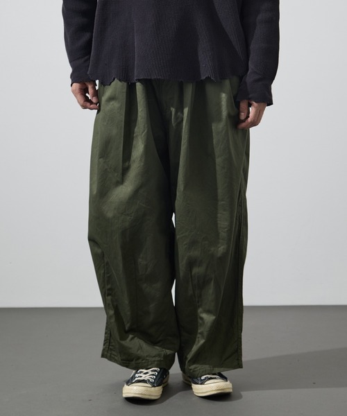 is-ness（イズネス）の「【is-ness/イズネス】Balloon EZ Pants（その他パンツ・メンズ・カーキ/ブラック・M/L）」の7枚目の写真
