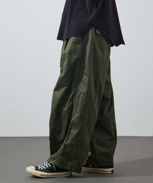 is-ness（イズネス）の「【is-ness/イズネス】Balloon EZ Pants（その他パンツ・メンズ・カーキ/ブラック・M/L）」の8枚目の写真