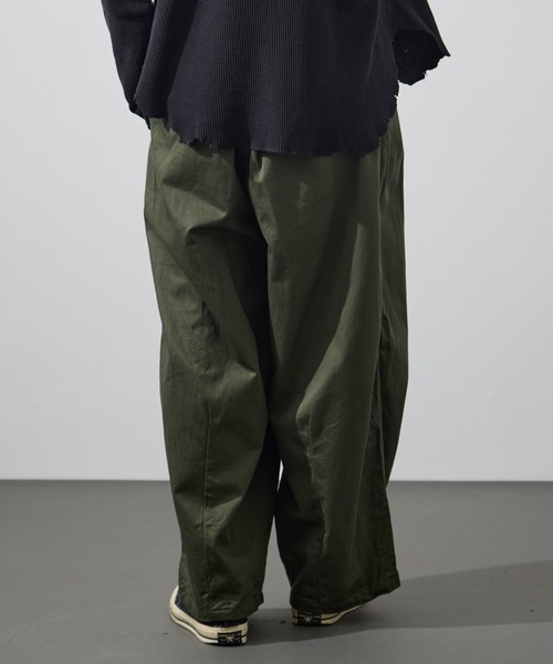 is-ness（イズネス）の「【is-ness/イズネス】Balloon EZ Pants（その他パンツ・メンズ・カーキ/ブラック・M/L）」の9枚目の写真