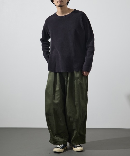 is-ness（イズネス）の「【is-ness/イズネス】Balloon EZ Pants（その他パンツ・メンズ・カーキ/ブラック・M/L）」の11枚目の写真