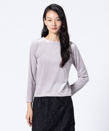 TOCCA（トッカ）の「LONG NIGHT VEIL ベロア カットソー（Tシャツ/カットソー）」