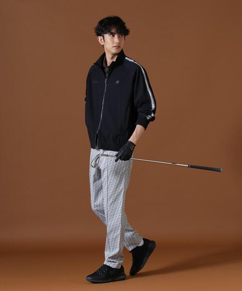 MASTER BUNNY EDITION(マスターバニーエディション)の「ドビー凹凸ストライプジャケット (MENS)(ブルゾン・メンズ・ブラウン/ブラック・X-LARGE/XX-LARGE/MEDIUM/LARGE)」の5枚目の写真