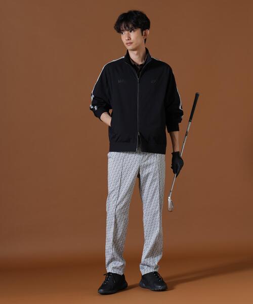 MASTER BUNNY EDITION(マスターバニーエディション)の「ドビー凹凸ストライプジャケット (MENS)(ブルゾン・メンズ・ブラウン/ブラック・X-LARGE/XX-LARGE/MEDIUM/LARGE)」の6枚目の写真