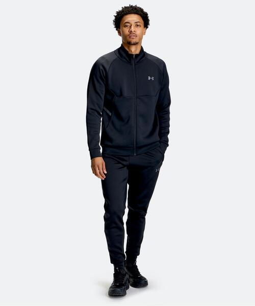 UNDER ARMOUR(アンダーアーマー)の「UAアーマーニット ジャケット(トレーニング/メンズ)(ジャージ・メンズ・ブラック・M/XL/2XL/L/S)」の5枚目の写真