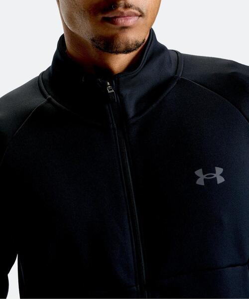 UNDER ARMOUR(アンダーアーマー)の「UAアーマーニット ジャケット(トレーニング/メンズ)(ジャージ・メンズ・ブラック・M/XL/2XL/L/S)」の4枚目の写真