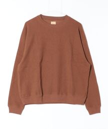 【Sanca】サンカ/ NEW C/HEMP SURFKNIT CREW
