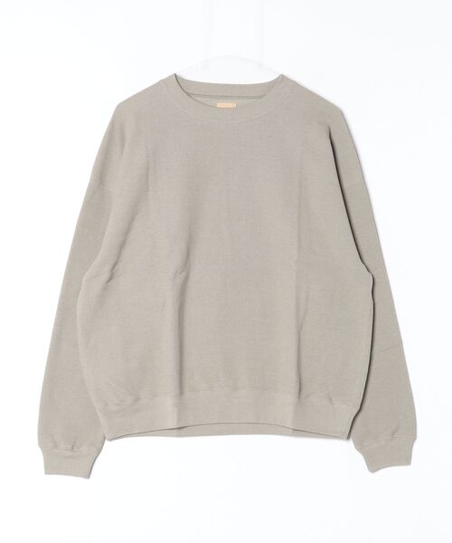 Sanca（サンカ）の「【Sanca】サンカ/  NEW C/HEMP SURFKNIT CREW（ニット/セーター・メンズ・グリーン系その他/グレー/ベージュ系その他・2/3/1）」の2枚目の写真