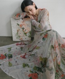 Ameri（アメリ）の「UND WHIPPED FLOWER DRESS（ドレス）」