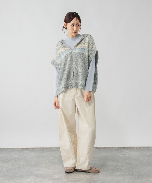 GLOBAL WORK(グローバルワーク)の「インディゴベロアパンツ/1049618(その他パンツ・レディース・オフホワイト/ブルー・MEDIUM/LARGE)」の20枚目の写真