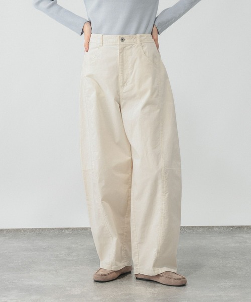 GLOBAL WORK(グローバルワーク)の「インディゴベロアパンツ/1049618(その他パンツ・レディース・オフホワイト/ブルー・MEDIUM/LARGE)」の22枚目の写真