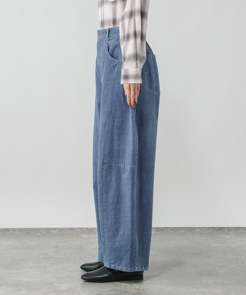 GLOBAL WORK(グローバルワーク)の「インディゴベロアパンツ/1049618(その他パンツ・レディース・オフホワイト/ブルー・MEDIUM/LARGE)」の19枚目の写真