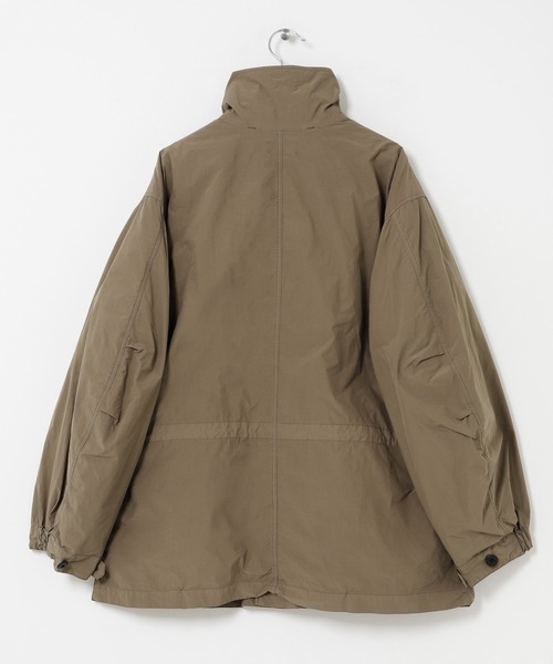 ATON(エイトン)の「ATON SHORT MODS COAT(モッズコート・メンズ・ブラック/ベージュ系その他・4/6)」の7枚目の写真