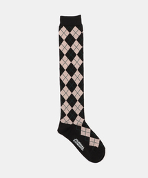 GLEN CLYDE（グレンクライド）の「【GLEN CLYDE】 アーガイルWOOLハイSOX（ソックス/靴下）」