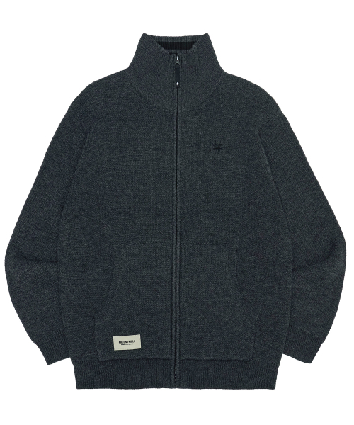 BEENTRILL(ビントリル)の「ソーホー ハッシュタグ カーディガン(チャコール)(カーディガン/ボレロ・レディース・その他・SMALL/MEDIUM/LARGE/X-LARGE)」の3枚目の写真