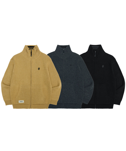 BEENTRILL(ビントリル)の「ソーホー ハッシュタグ カーディガン(チャコール)(カーディガン/ボレロ・レディース・その他・SMALL/MEDIUM/LARGE/X-LARGE)」の5枚目の写真