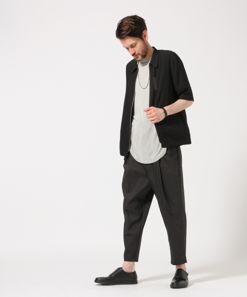 HARE（ハレ）の「シャツMA-1/5分袖(HARE)（シャツ/ブラウス・メンズ・グレー/ブラック/ブラウン・SMALL/MEDIUM/LARGE）」の15枚目の写真