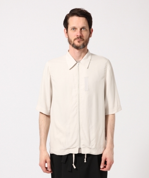 HARE（ハレ）の「シャツMA-1/5分袖(HARE)（シャツ/ブラウス・メンズ・グレー/ブラック/ブラウン・SMALL/MEDIUM/LARGE）」の11枚目の写真