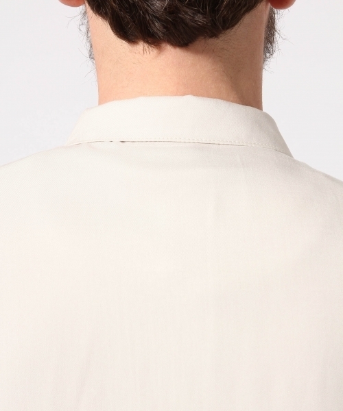 HARE（ハレ）の「シャツMA-1/5分袖(HARE)（シャツ/ブラウス・メンズ・グレー/ブラック/ブラウン・SMALL/MEDIUM/LARGE）」の8枚目の写真