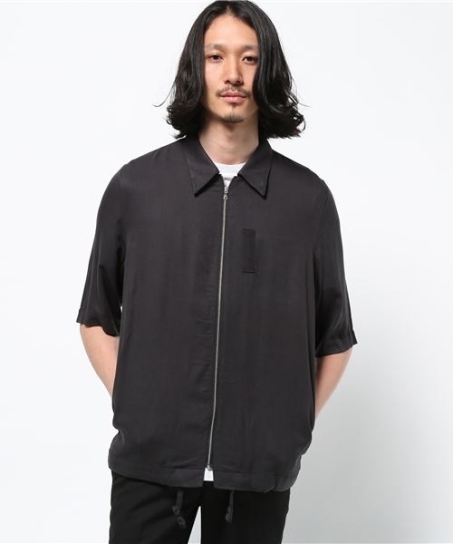 HARE（ハレ）の「シャツMA-1/5分袖(HARE)（シャツ/ブラウス・メンズ・グレー/ブラック/ブラウン・SMALL/MEDIUM/LARGE）」の22枚目の写真