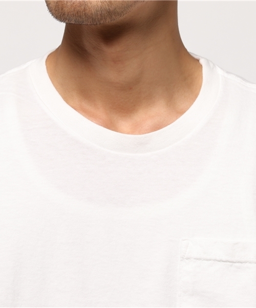 Brentwood（ブレントウッド）の「CREW NECK POCKET S/S クルーネックポケットTシャツ（Tシャツ/カットソー・メンズ・イエロー/ネイビー/ホワイト/ブラック/ライトピンク・X-SMALL/LARGE/SMALL/MEDIUM）」の7枚目の写真