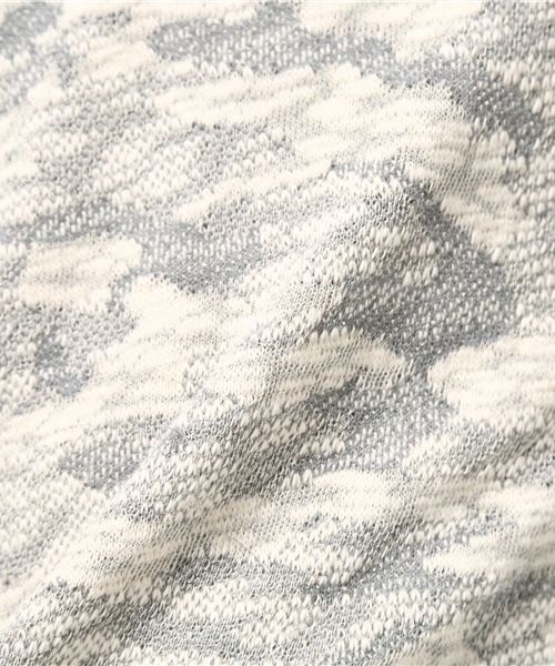 VENCEEXCHANGE（ヴァンスエクスチェンジ）の「スラブ迷彩ジャガードTシャツ（Tシャツ/カットソー・メンズ・グレー/ネイビー・SMALL/LARGE/MEDIUM）」の7枚目の写真