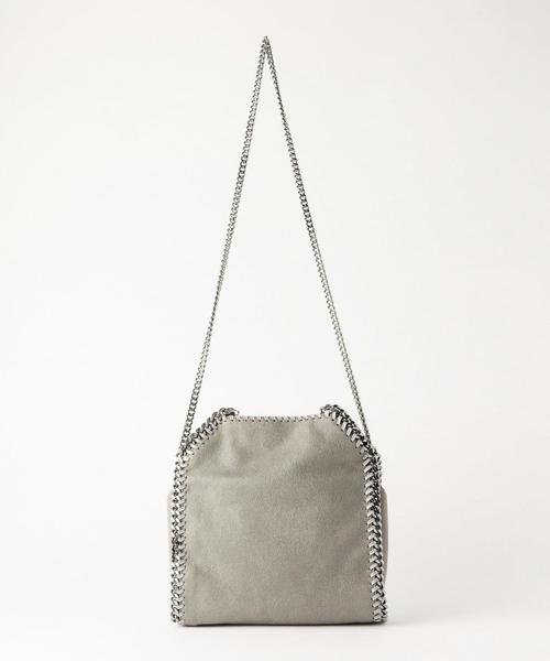 UNITED ARROWS（ユナイテッドアローズ）の「＜STELLA McCARTNEY (ステラ マッカートニー)＞ FARA MINI ショルダーBAG（ショルダーバッグ・レディース・ブラック/ライトグレー/ワインレッド・フリー）」の3枚目の写真