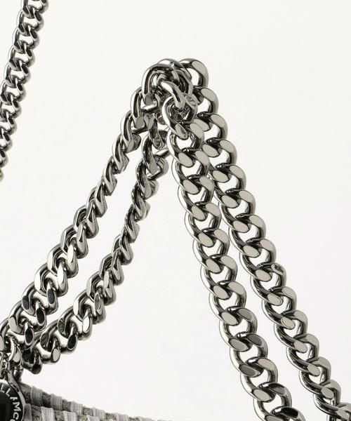 UNITED ARROWS（ユナイテッドアローズ）の「＜STELLA McCARTNEY (ステラ マッカートニー)＞ FARA MINI ショルダーBAG（ショルダーバッグ・レディース・ブラック/ライトグレー/ワインレッド・フリー）」の7枚目の写真