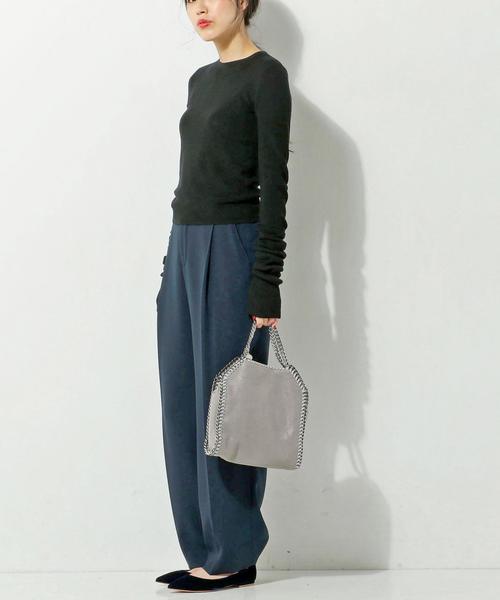 UNITED ARROWS（ユナイテッドアローズ）の「＜STELLA McCARTNEY (ステラ マッカートニー)＞ FARA MINI ショルダーBAG（ショルダーバッグ・レディース・ブラック/ライトグレー/ワインレッド・フリー）」の12枚目の写真