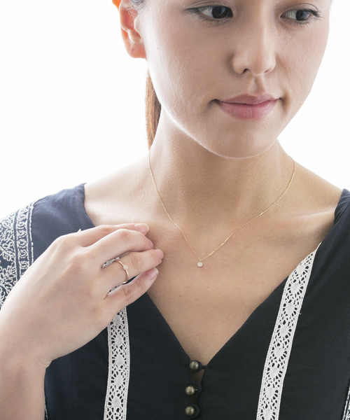 agete（アガット）の「K10リング（リング・レディース・ゴールド系その他・#7/#9/#11/#13）」の3枚目の写真