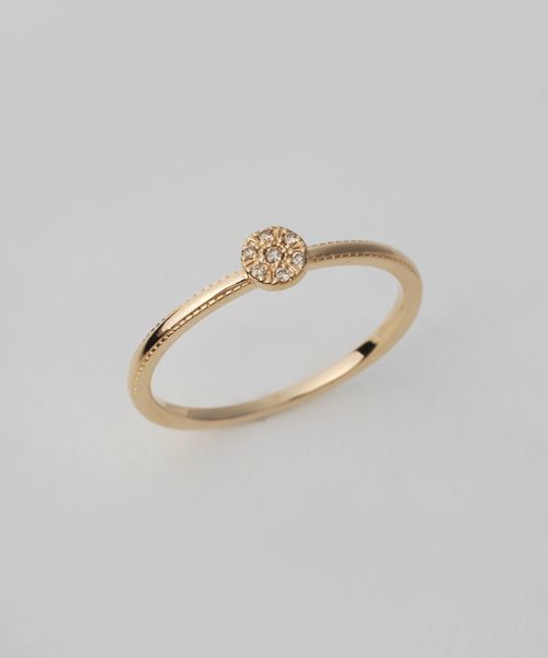 agete（アガット）の「K10リング（リング・レディース・ゴールド系その他・#7/#9/#11/#13）」の8枚目の写真