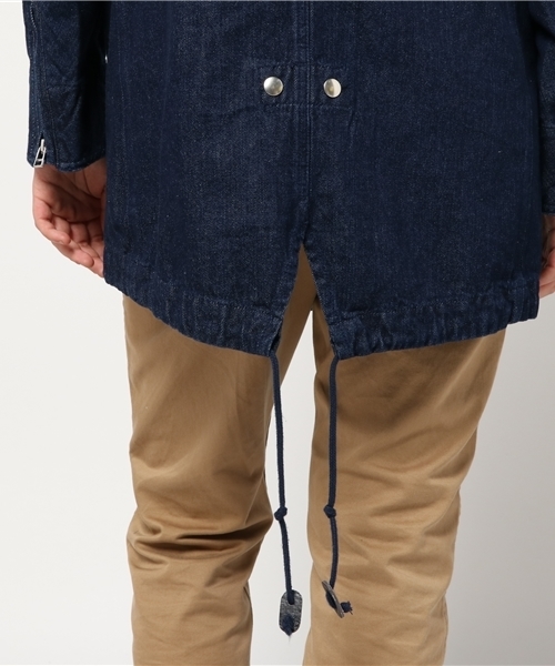 Denime（ドゥニーム）の「デニムモッズコート（ミリタリージャケット