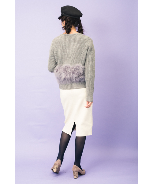 DOLLUPOOPS(ドールアップウップス)の「<doll up oops> ターキーフェザー ジャケット(その他アウター・レディース・ブラック/グレー・38)」の17枚目の写真