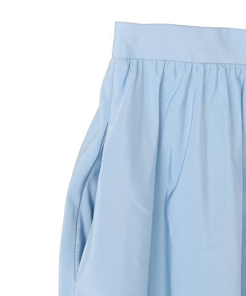 ESTNATION（エストネーション）の「ESTNATION フレアースカート（スカート・レディース・ピンク/イエロー/オフホワイト/ライトブルー・36/38）」の8枚目の写真