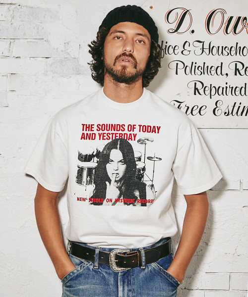 HYSTERIC GLAMOUR（ヒステリックグラマー）の「HYS RECORDS pt T-SH（T