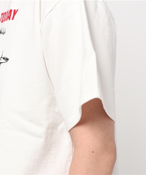 HYSTERIC GLAMOUR（ヒステリックグラマー）の「HYS RECORDS pt T-SH（Tシャツ/カットソー・メンズ・ネイビー/ホワイト/ブラック・MEDIUM/LARGE/SMALL/X-SMALL）」の19枚目の写真