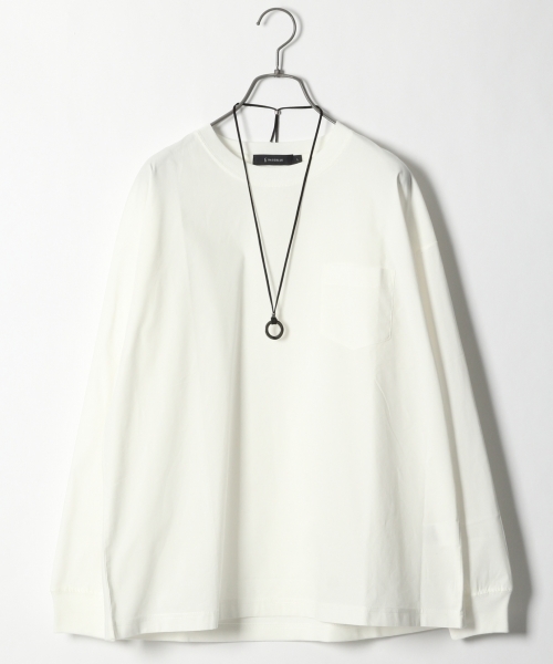 RAGEBLUE(レイジブルー)の「フハク切り替えプルオーバー/747554(Tシャツ/カットソー・メンズ・ブラック/ホワイト/ネイビー・MEDIUM/LARGE/SMALL)」の2枚目の写真