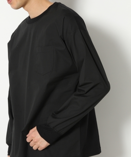 RAGEBLUE(レイジブルー)の「フハク切り替えプルオーバー/747554(Tシャツ/カットソー・メンズ・ブラック/ホワイト/ネイビー・MEDIUM/LARGE/SMALL)」の12枚目の写真