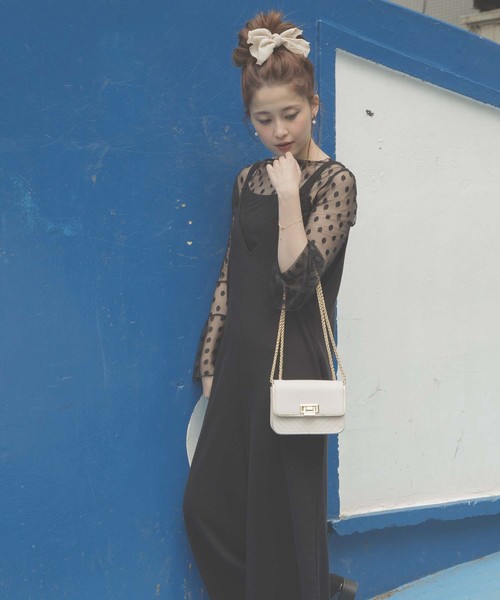 PLAIN CLOTHING（プレーンクロージング）の「チェーンミニショルダーバッグ【PLAIN CLOTHING】（ショルダーバッグ・レディース・グリーン/ホワイト/レッド/ブラック/グレー・FREE）」の10枚目の写真