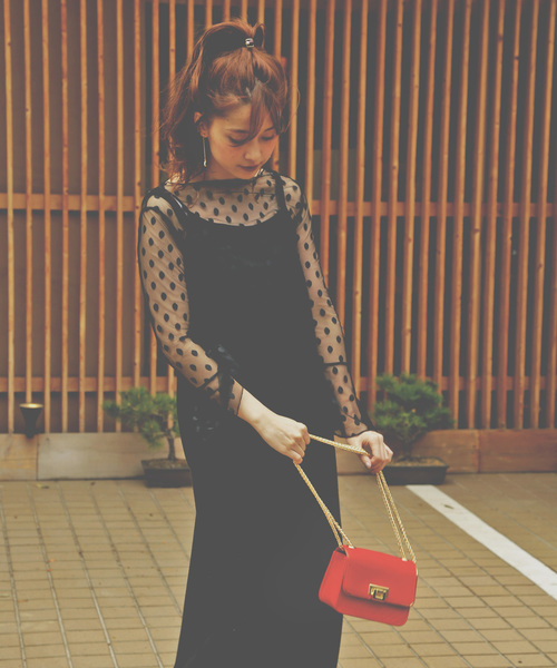 PLAIN CLOTHING（プレーンクロージング）の「チェーンミニショルダーバッグ【PLAIN CLOTHING】（ショルダーバッグ・レディース・グリーン/ホワイト/レッド/ブラック/グレー・FREE）」の13枚目の写真