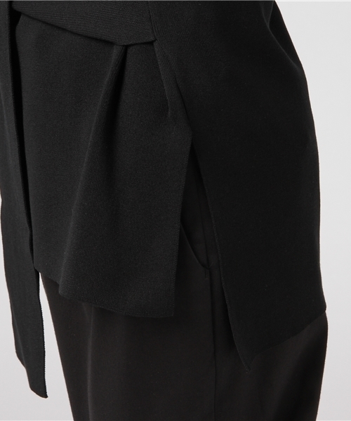 UNITED TOKYO(ユナイテッドトウキョウ)の「バックリボンノースリーブニット(ニット/セーター・レディース・ブラック/ブルー/オフホワイト/ピンク・1)」の11枚目の写真