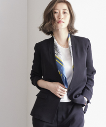 STUDIOUS | STUDIOUS ウォッシャブルノーカラージャケット(テーラードジャケット)