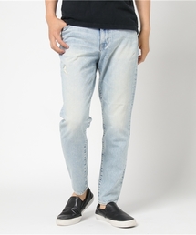 HYSTERIC GLAMOUR | USED加工デニム 八分丈テーパードPT(デニムパンツ)