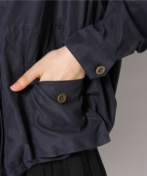 Khaju（カージュ）の「★★Khaju:ミリタリードルマンブルゾン（ブルゾン・レディース・カーキ/ネイビー・ONE SIZE）」の8枚目の写真